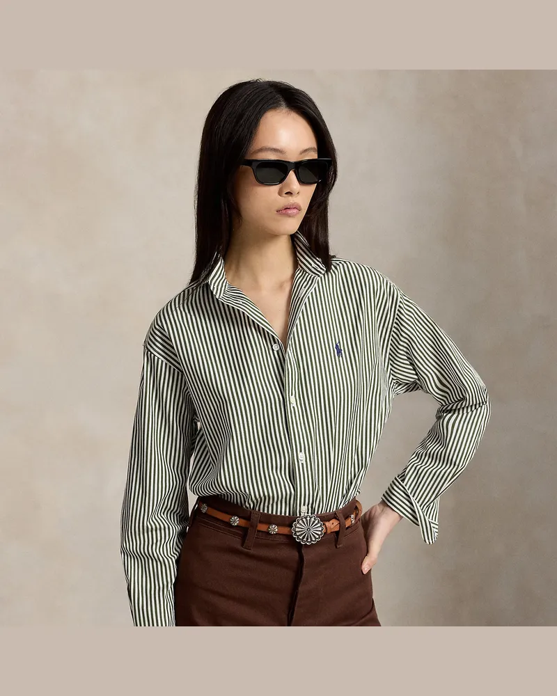 Ralph Lauren Relaxed-Fit Baumwollhemd mit Streifen Multi