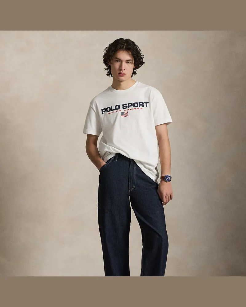 Ralph Lauren Classic-Fit T-Shirt Polo Sport White