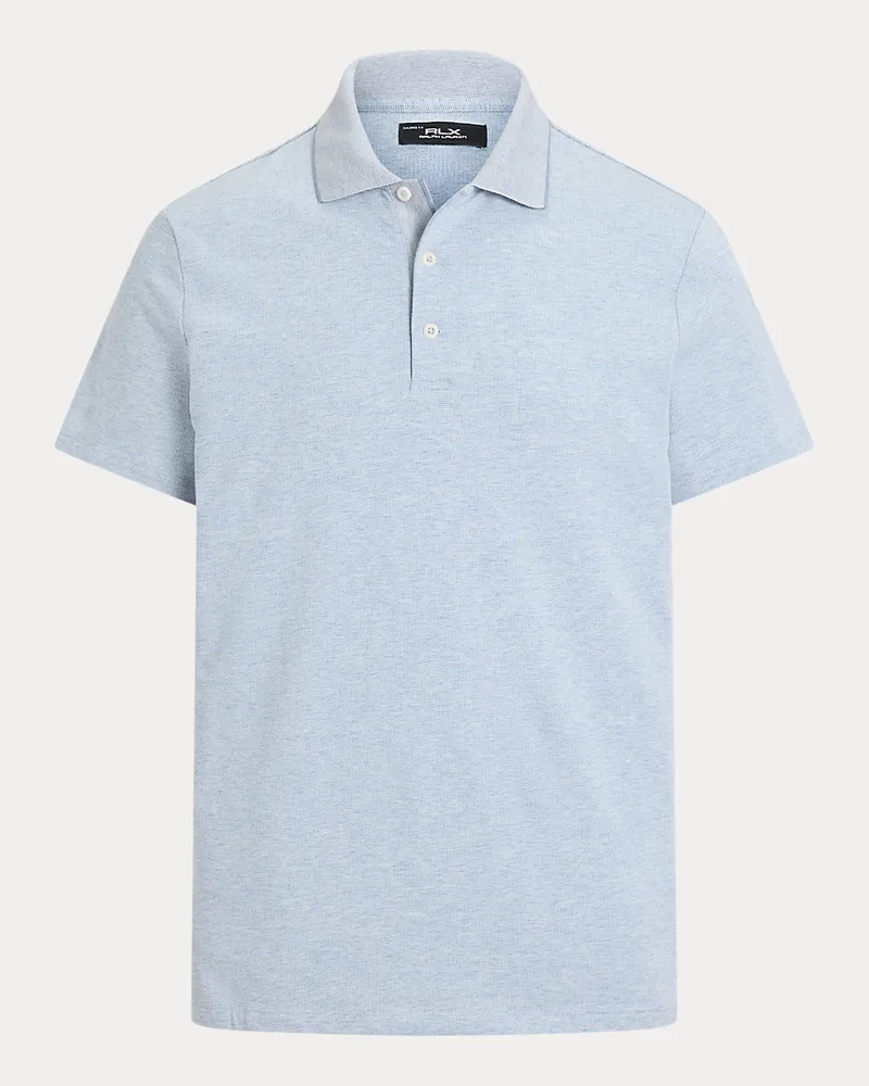 Ralph Lauren Tailored-Fit Performance-Poloshirt Blue