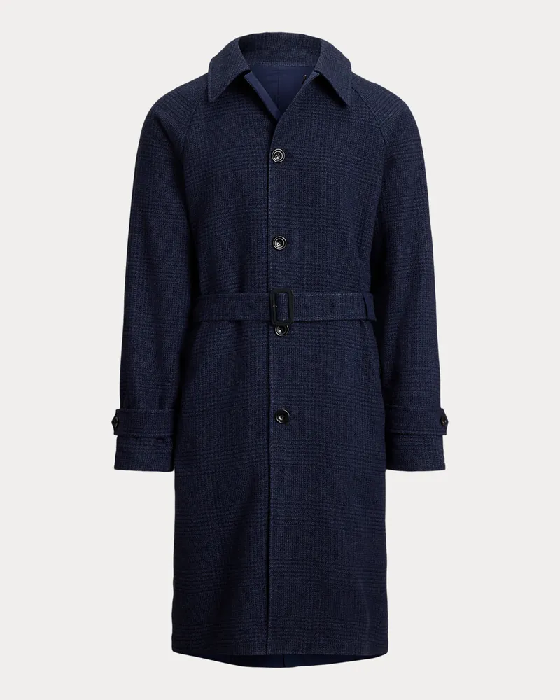 Ralph Lauren Wendbarer Balmacaan-Mantel Blue
