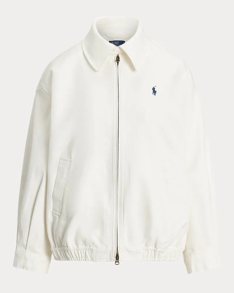 Ralph Lauren Beidseitige Baumwolljacke Cream
