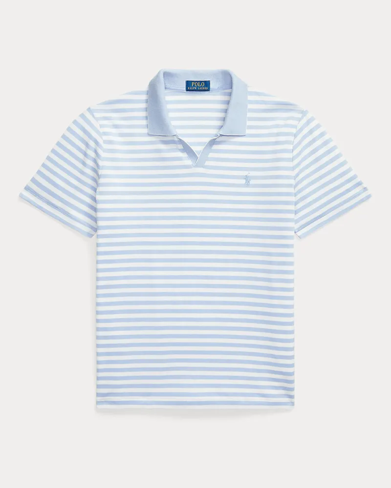 Ralph Lauren Standard-Fit Poloshirt mit Streifen Blue