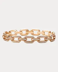 Ralph Lauren Roségold-Armband mit Pavé-Diamanten Pink