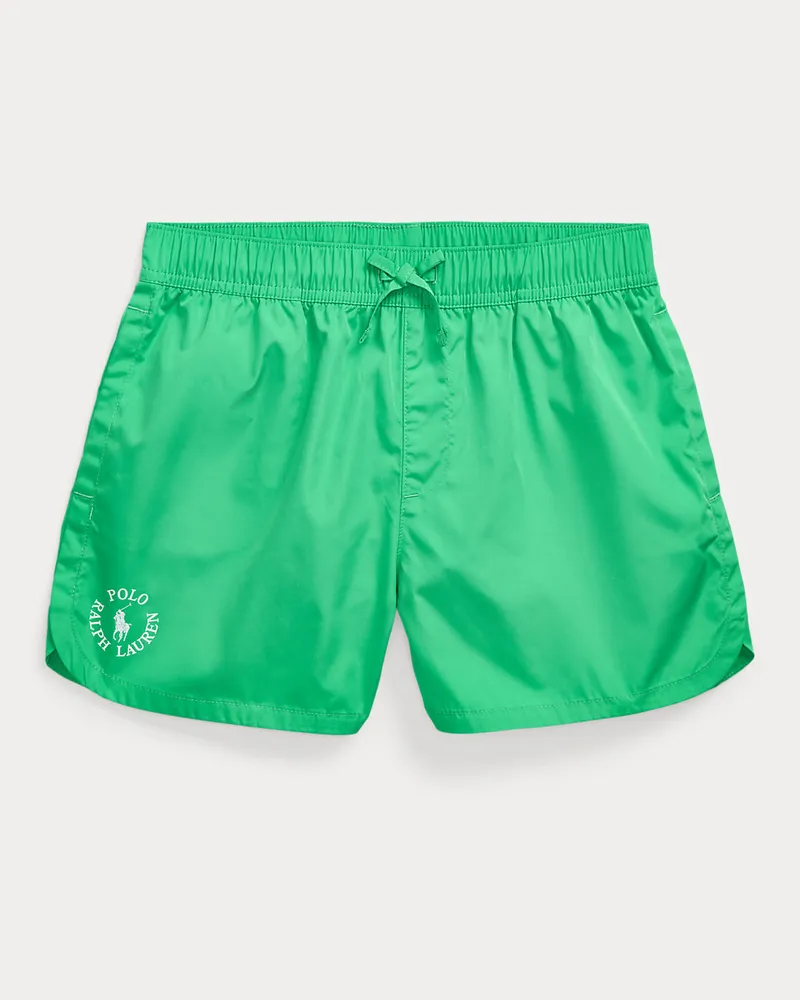 Ralph Lauren Shorts mit Big Pony und Logo Green