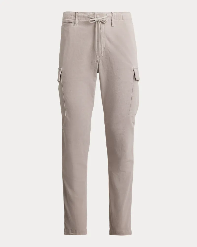 Ralph Lauren Slim-Fit Kordsamt-Cargohose mit Stretch Grey