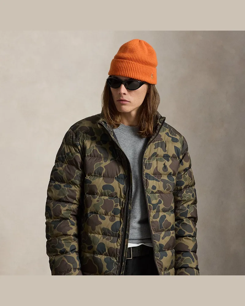 Ralph Lauren Die verstaubare Camouflage-Jacke Colden Multi