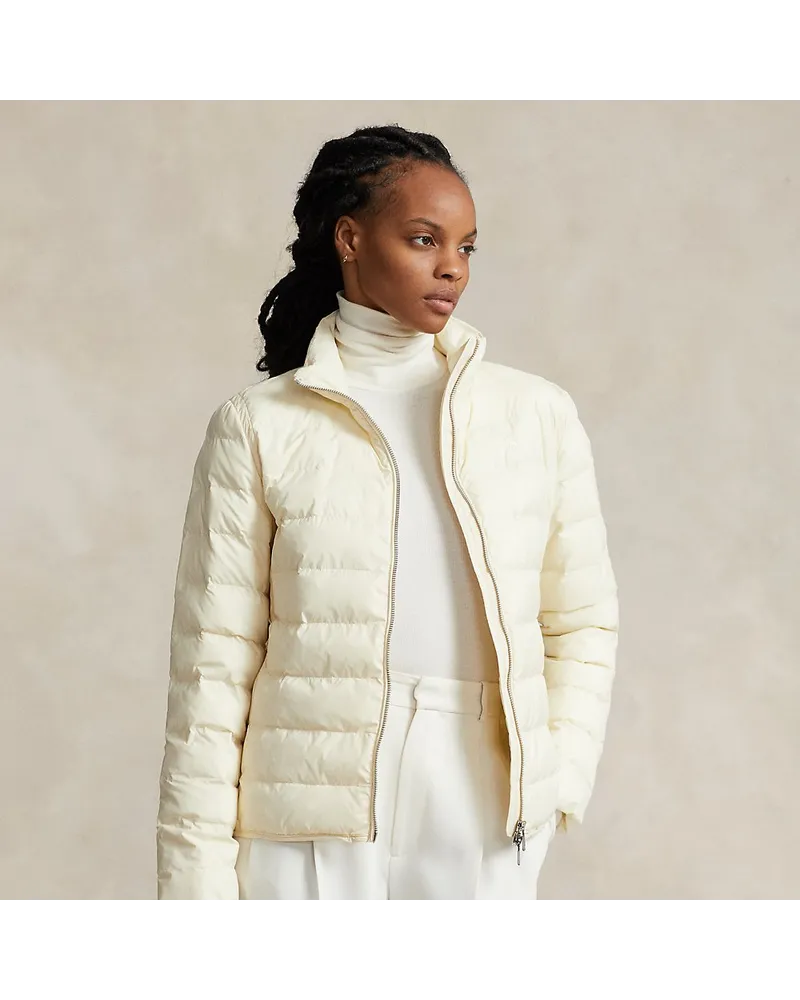 Ralph Lauren Verstaubare Steppjacke Cream