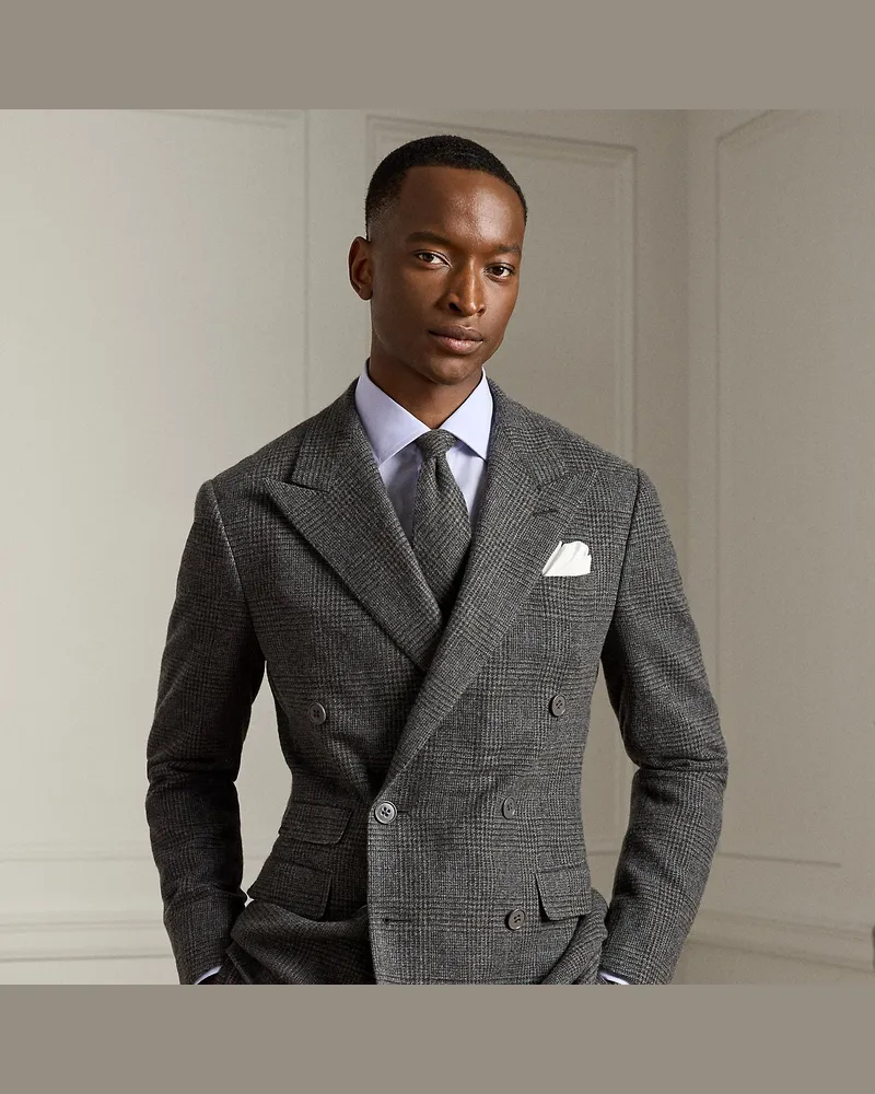 Ralph Lauren Handgeschneiderte Kamelhaarjacke Kent Grey