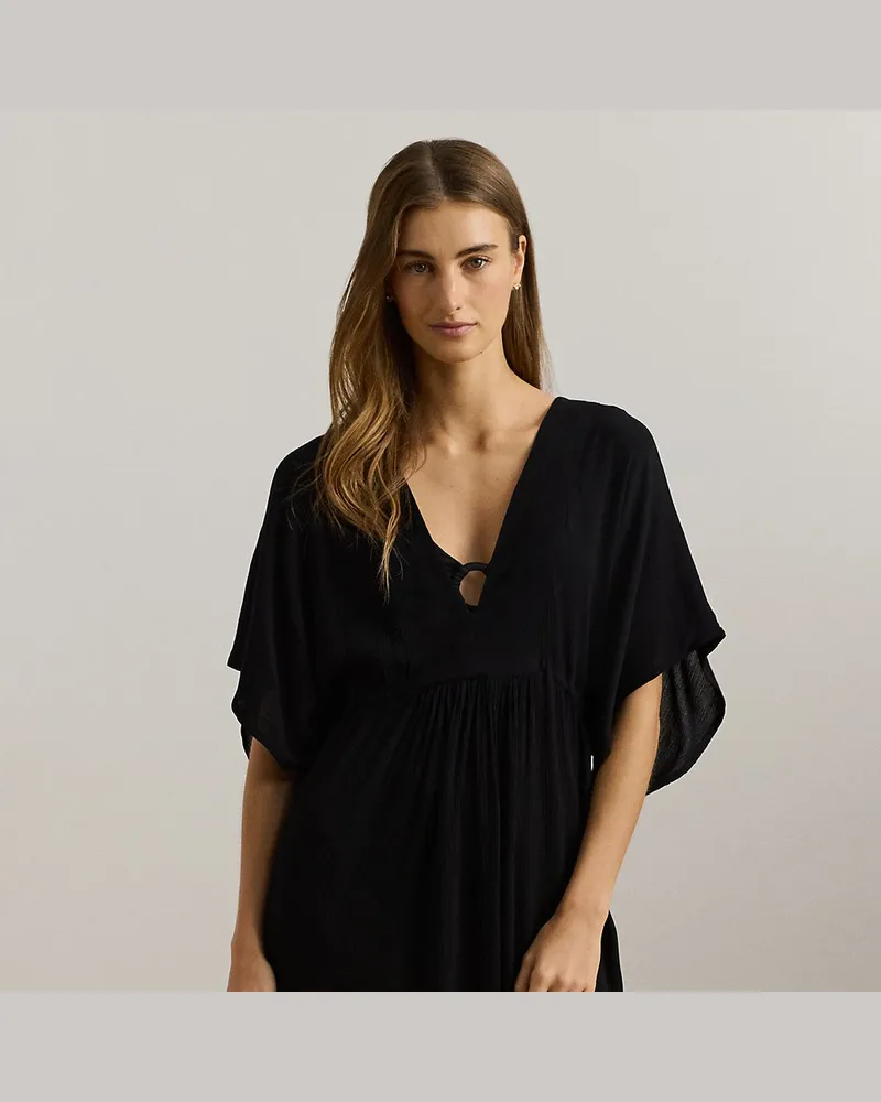 Ralph Lauren Tunika-Cover-up Black