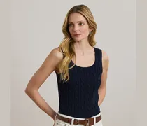 Pullunder mit Zopfmuster