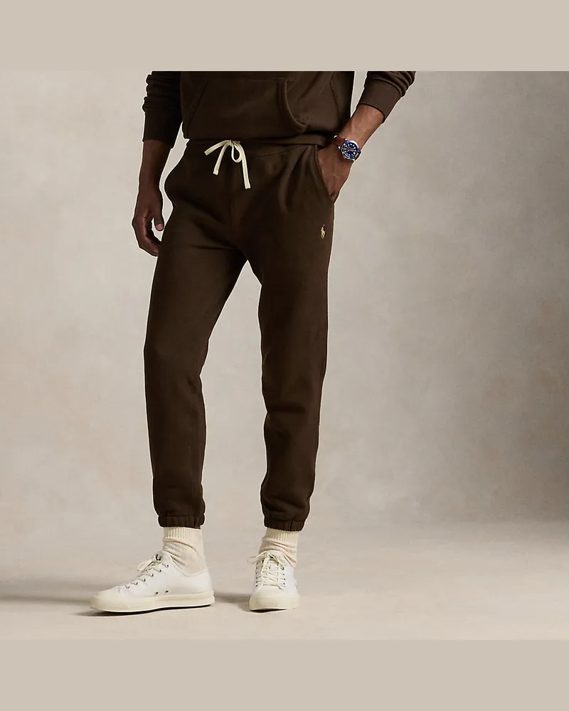 Ralph Lauren Die Jogginghose RL aus Fleece Brown