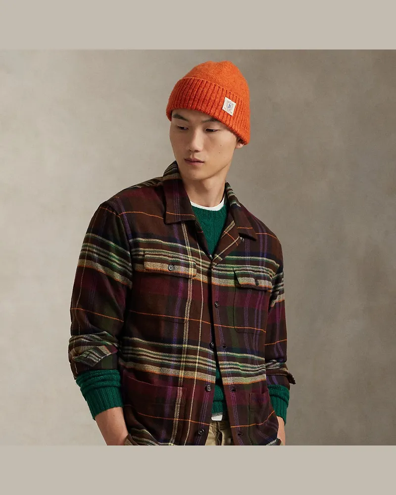Ralph Lauren Karierte Hemdjacke aus Flanell Multi