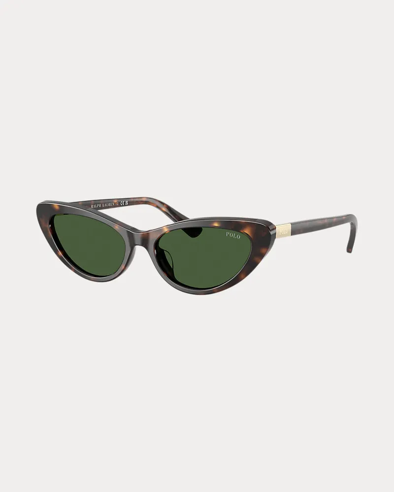 Ralph Lauren Sonnenbrille Polo Cat-Eye Brown