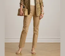 Chino-Cargohose in 3/4-Länge