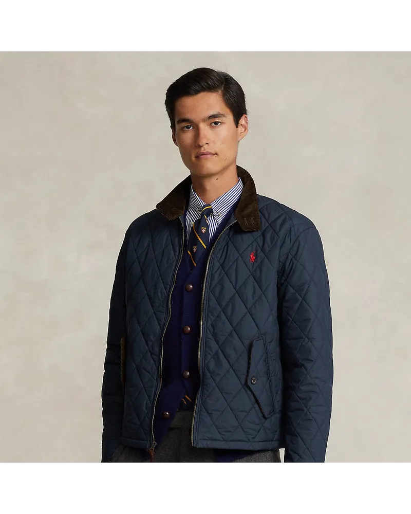 Ralph Lauren Wasserabweisende Steppjacke Blue