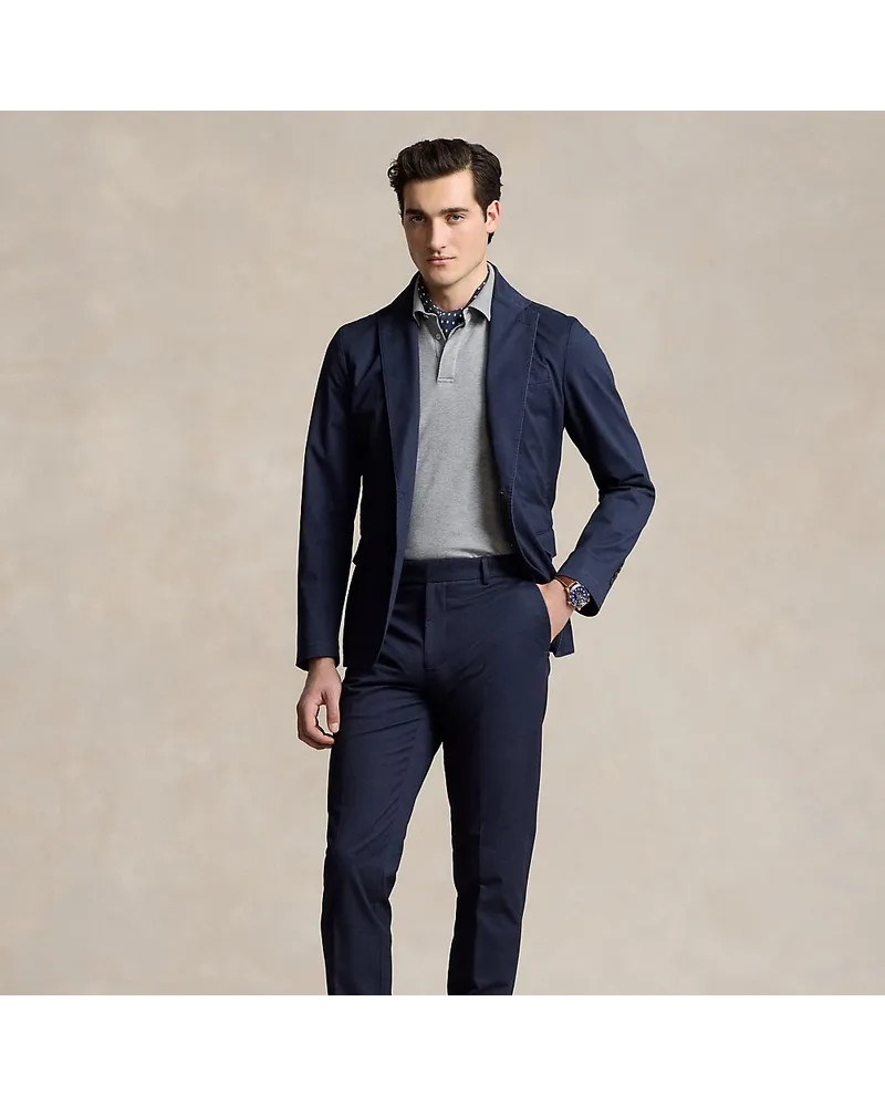 Ralph Lauren Anzughose aus Stretchchino Blue