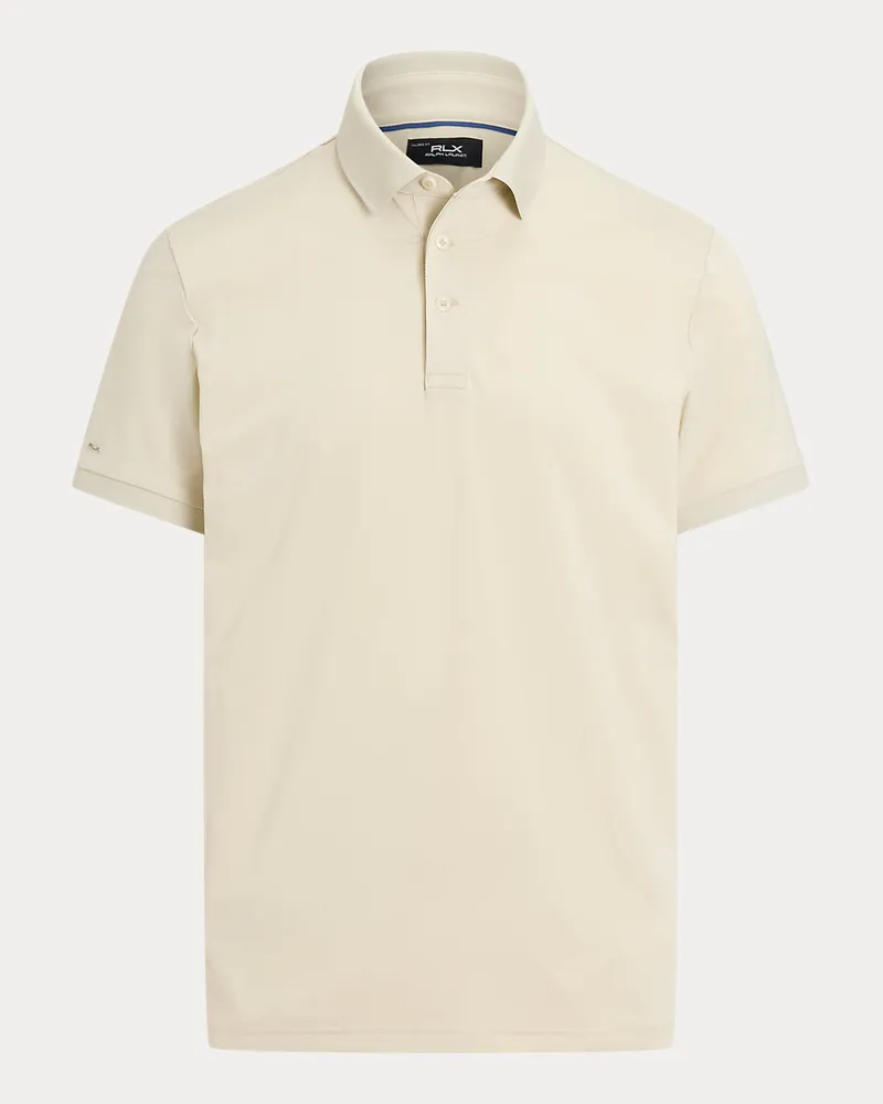 Ralph Lauren Tailored-Fit Performance-Poloshirt Cream