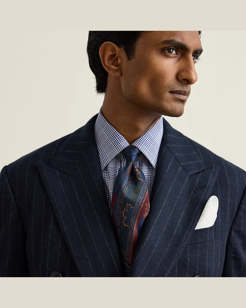 Ralph Lauren Seidenkrawatte mit Paisley-Motiv Red