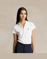 Ralph Lauren Slim-Fit Stretch-Poloshirt White