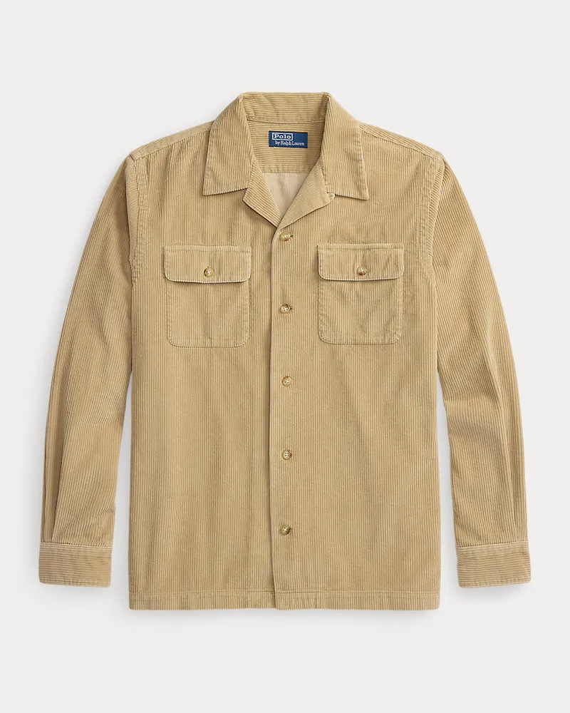 Ralph Lauren Classic-Fit Kordsamthemd Tan