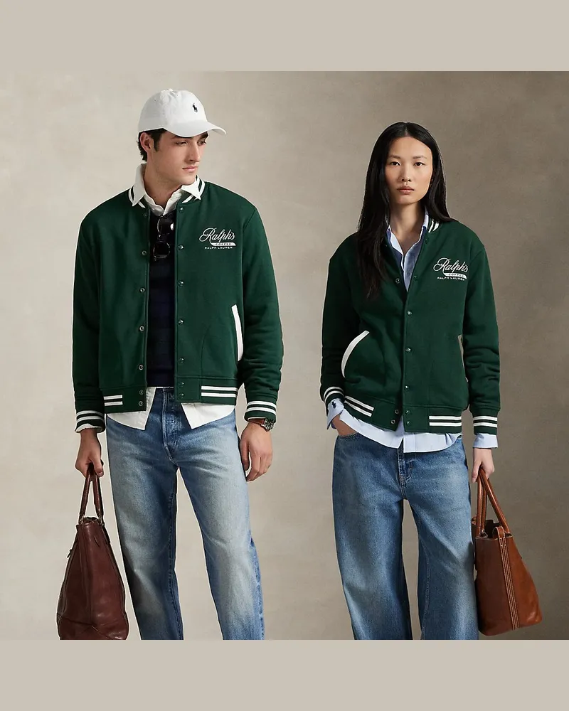 Ralph Lauren Baseballjacke  Ralph Lauren’s Coffee Green