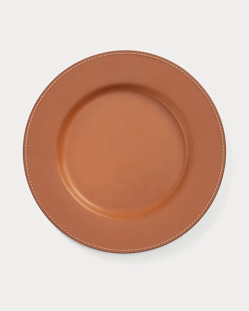 Ralph Lauren Home Platzteller Wyatt aus Leder Brown