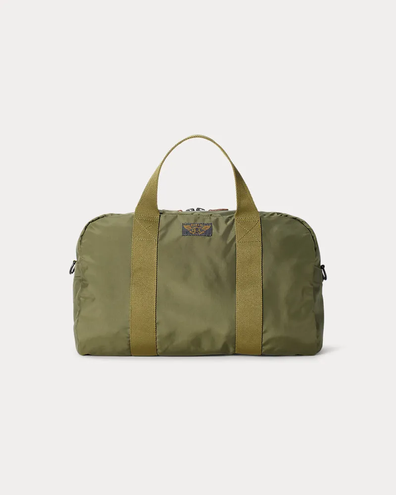 Ralph Lauren Nylon-Reisetasche im Utility-Stil Green