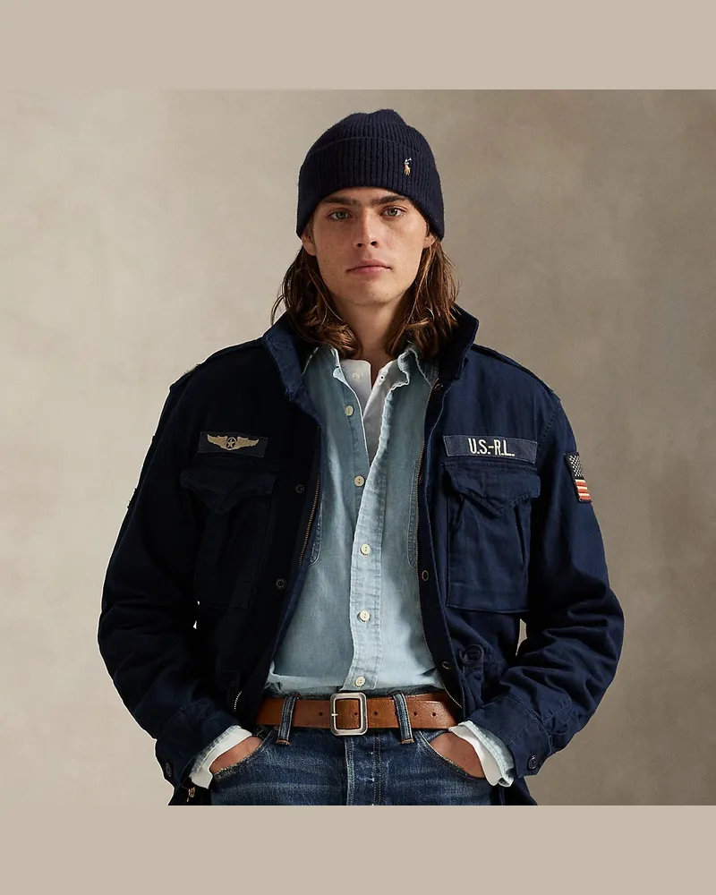 Ralph Lauren Die legendäre Feldjacke Blue