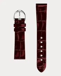 Ralph Lauren RL888-Uhrenarmband aus Alligatorleder Red