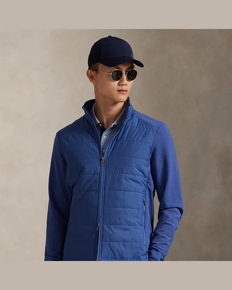 Ralph Lauren Hybrid-Jacke mit Schornsteinkragen Blue