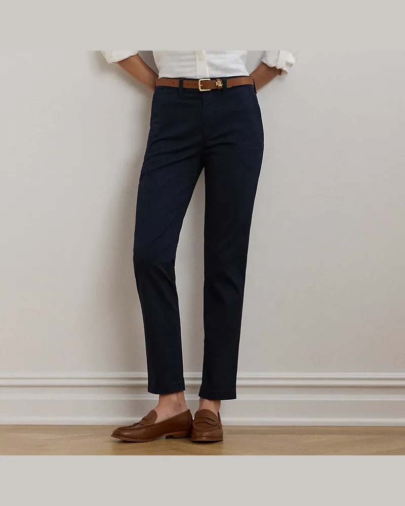 Ralph Lauren Slim-Fit Stretch-Chino Blue