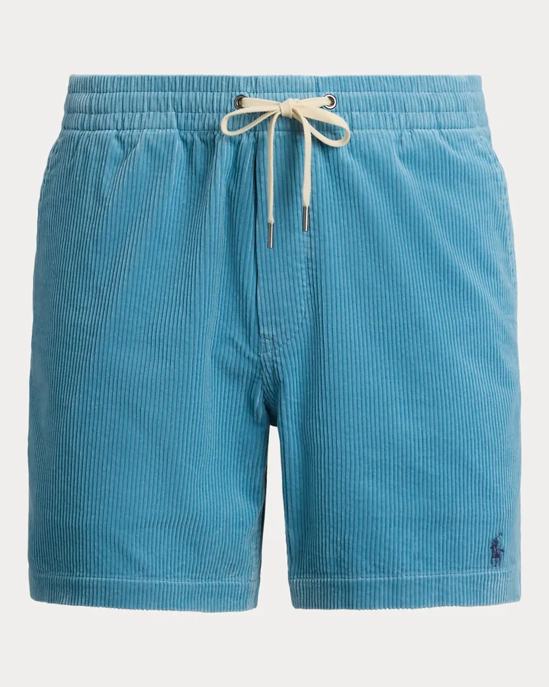 Ralph Lauren Shorts Polo Prepster aus Kordsamt Blue