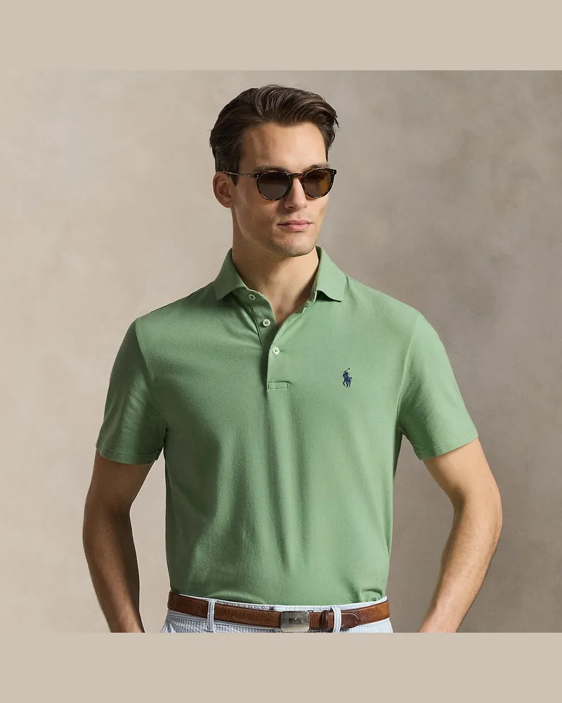 Ralph Lauren Tailored-Fit Performance-Poloshirt Green