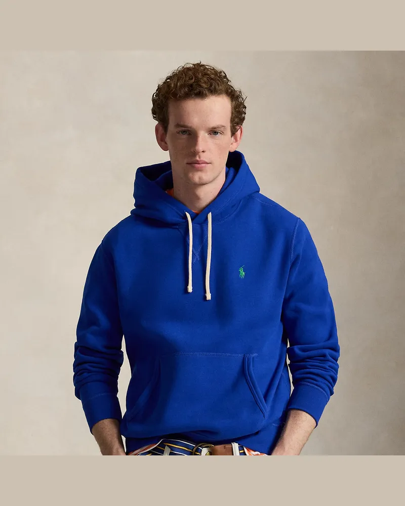 Ralph Lauren Das RL-Kapuzenshirt aus Fleece Blue