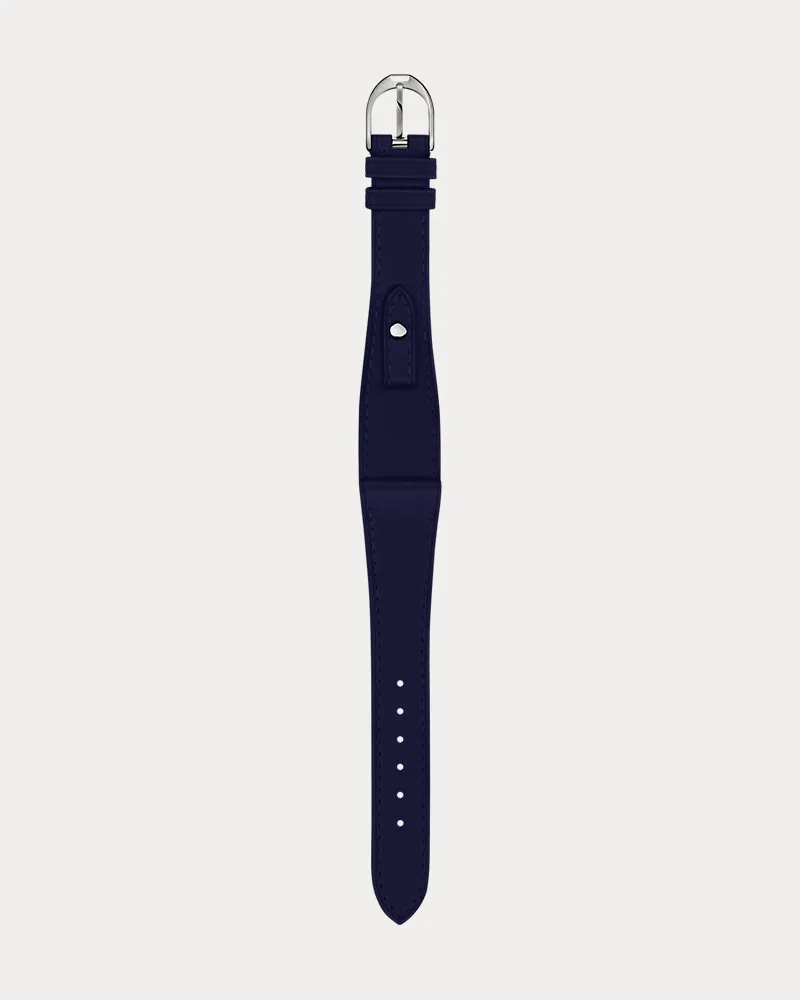 Ralph Lauren Small-Stirrup-Armband aus Kalbsleder Blue