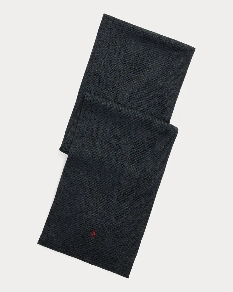 Ralph Lauren Wollschal mit Pony Grey