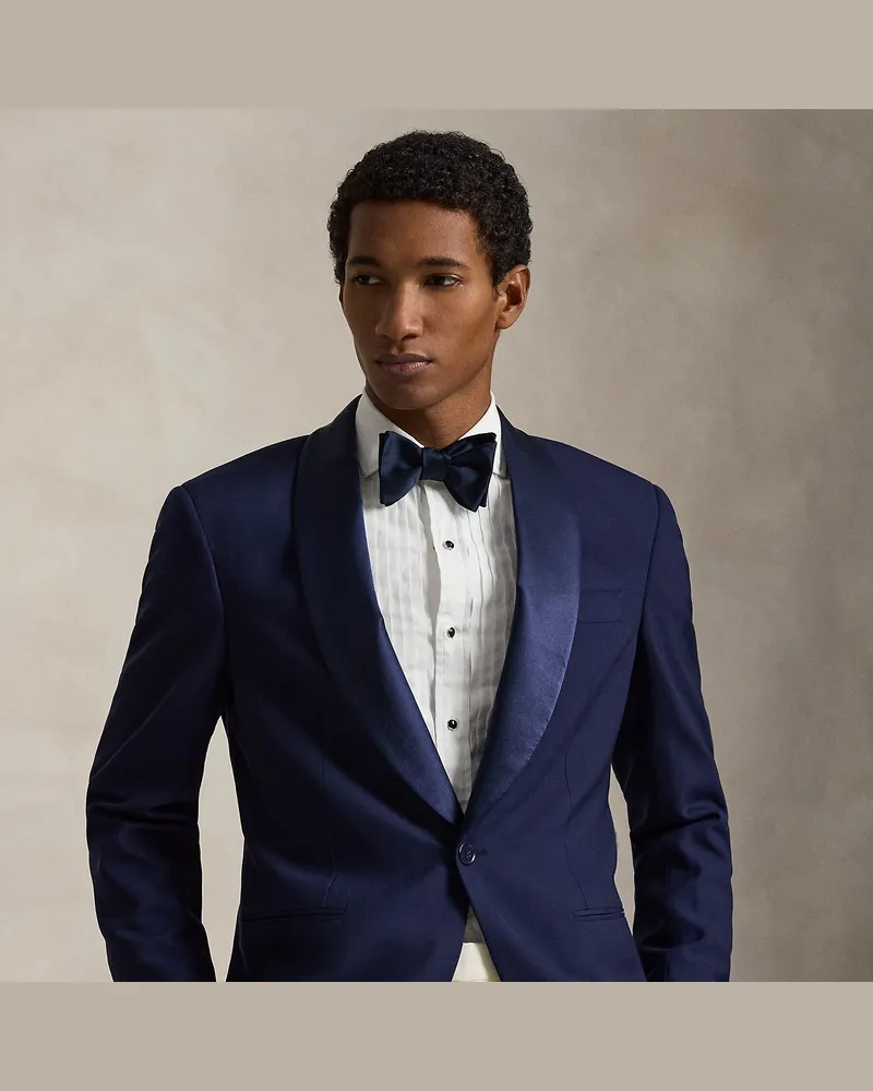 Ralph Lauren Polo-Smokingjacke aus Barathea Blue