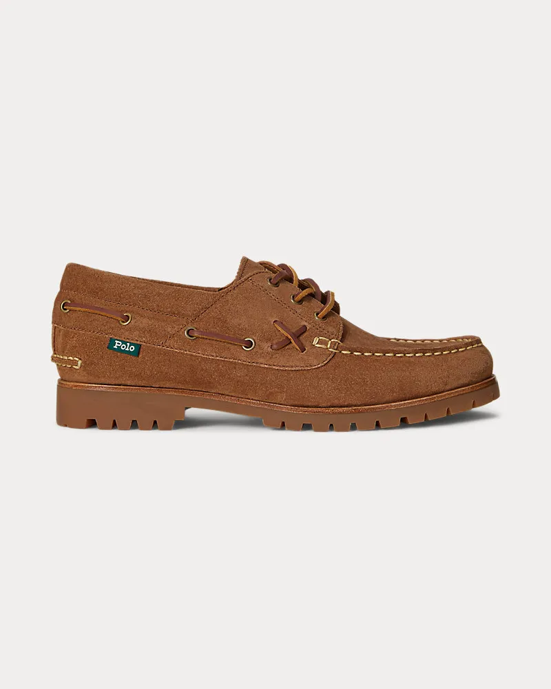 Ralph Lauren Bootsschuh Ranger aus Wildleder Brown