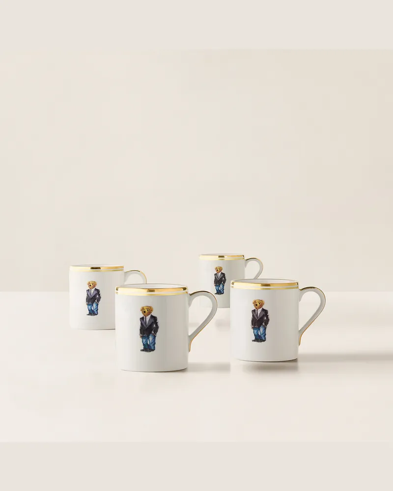 Ralph Lauren Home Tassen-Set Wilshire mit Polo Bear White