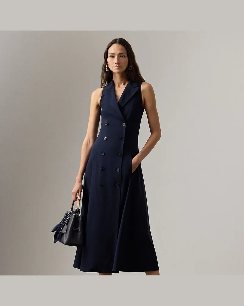 Ralph Lauren Tageskleid Alecia aus Baumwollmischung Blue