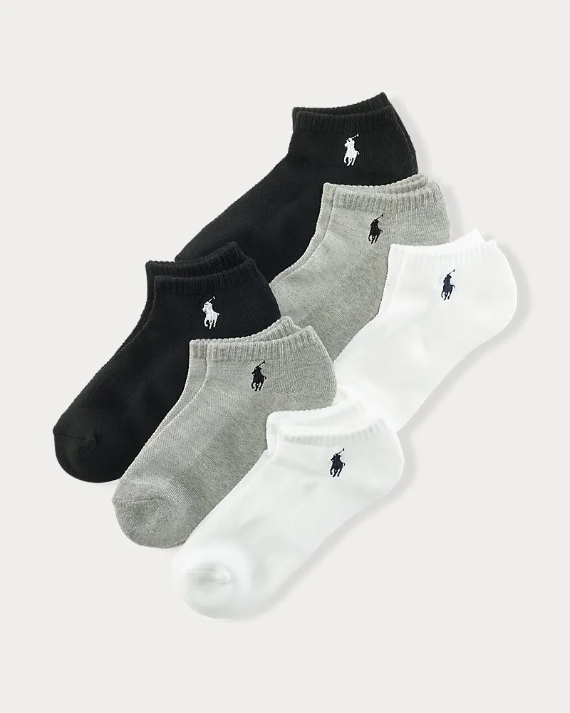 Ralph Lauren Gestreifte Sportsocken im 6er-Pack Multi