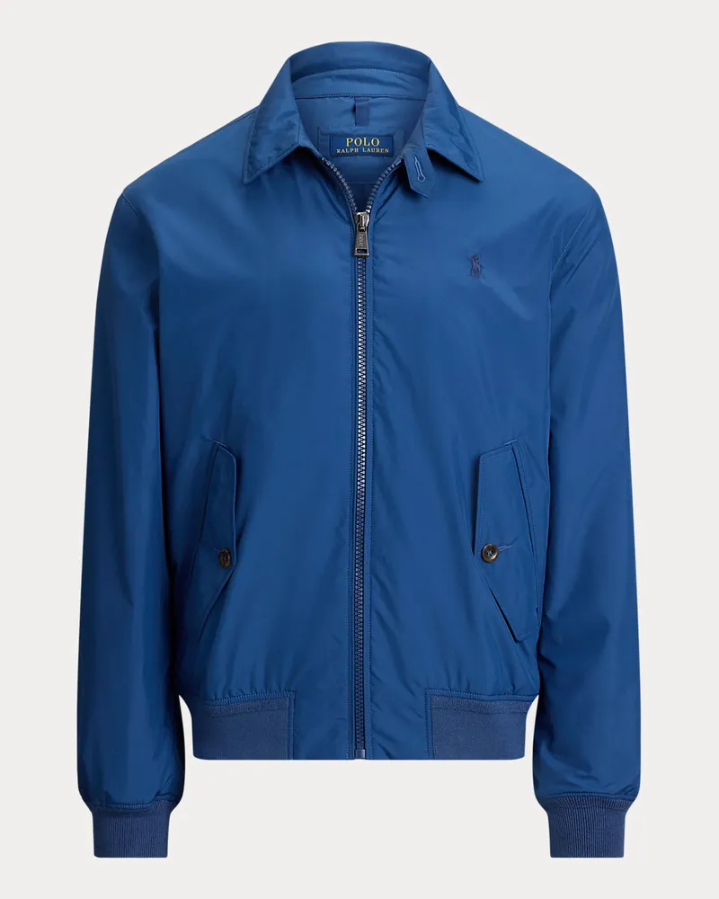 Ralph Lauren Die verstaubare Jacke Southland Blue