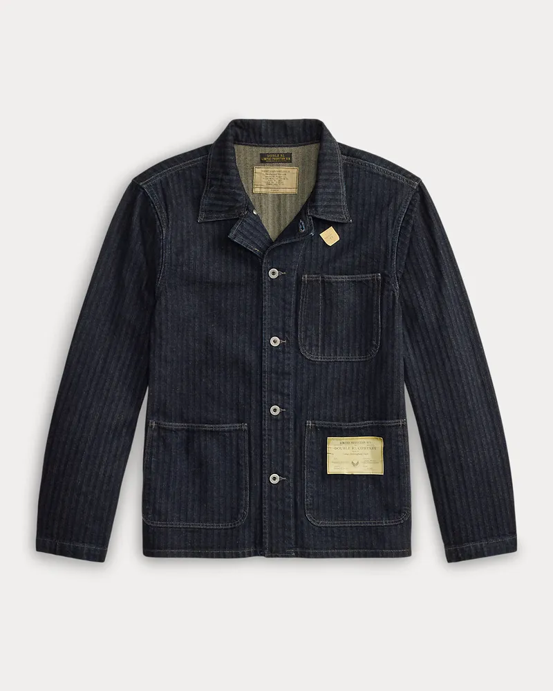 Ralph Lauren Fischgrat-Hemd in limitierter Auflage Blue