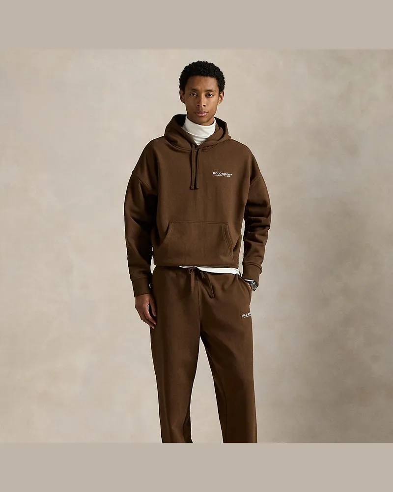 Ralph Lauren Relaxed-Fit Kapuzenpullover Polo Sport Brown