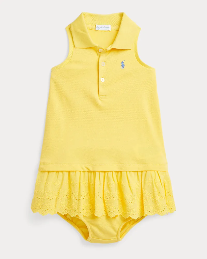 Ralph Lauren Madraskarokleid mit Höschen Multi