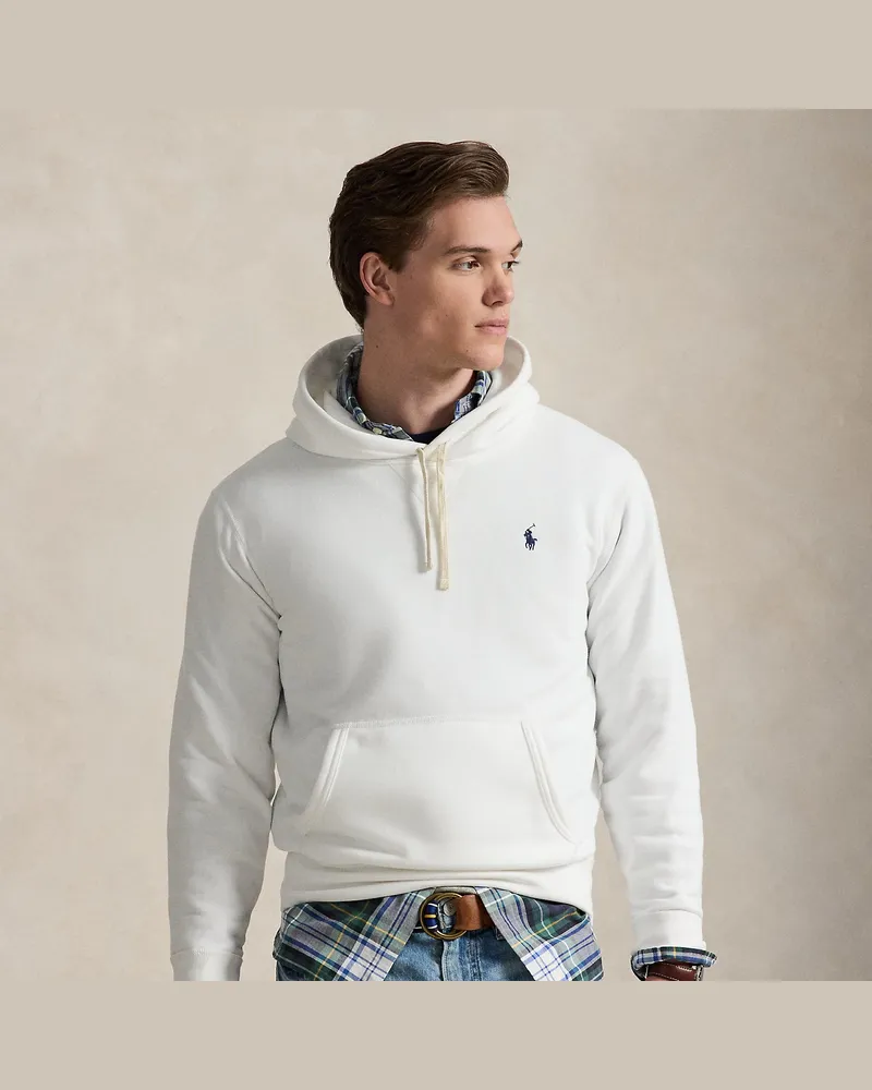Ralph Lauren Das RL-Kapuzenshirt aus Fleece White