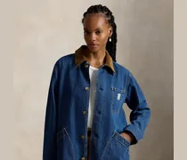 Steppjacke aus Denim