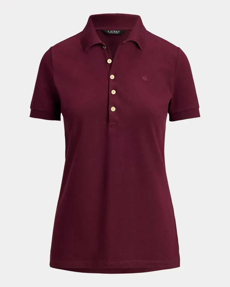 Ralph Lauren Piqué-Poloshirt Red
