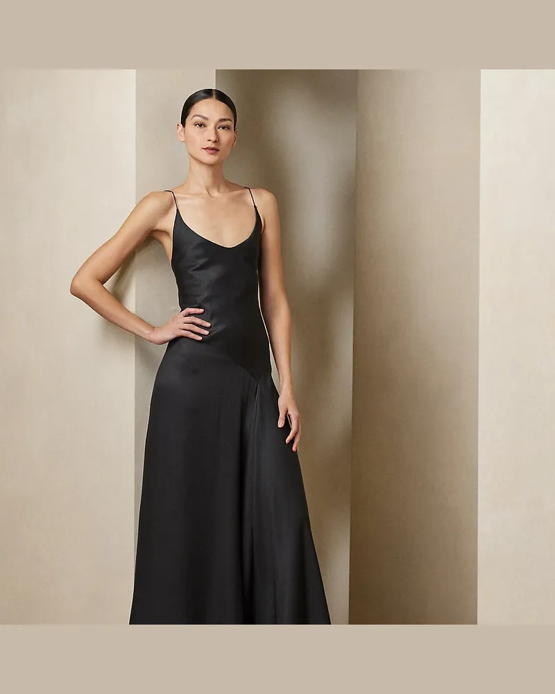 Ralph Lauren Lamé-Abendkleid Jeramiah Black