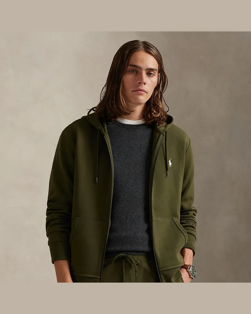 Ralph Lauren Doppellagige Kapuzenjacke Green